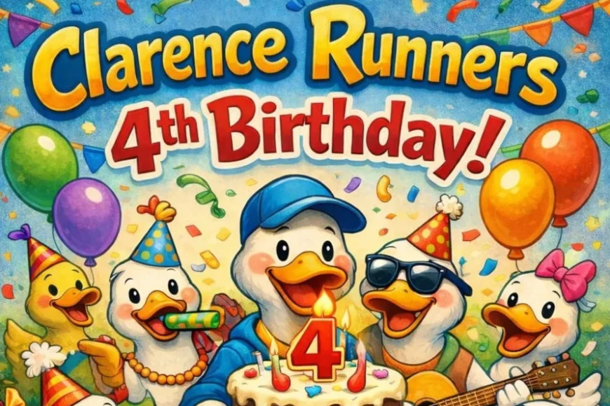 Clarence Runners 4th Birthday