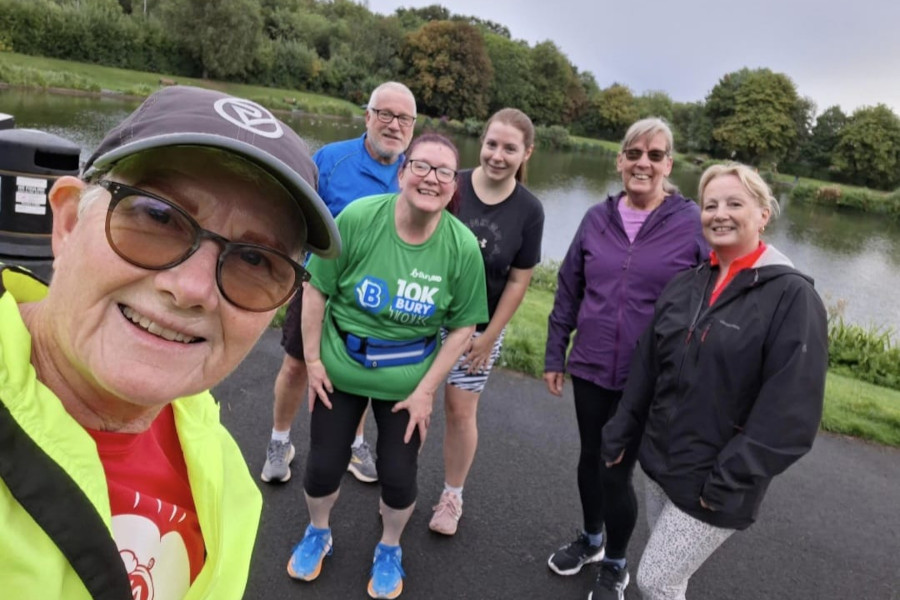 Clarence 3k running group