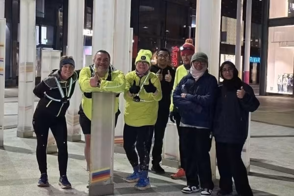 Winter Runners in Bury